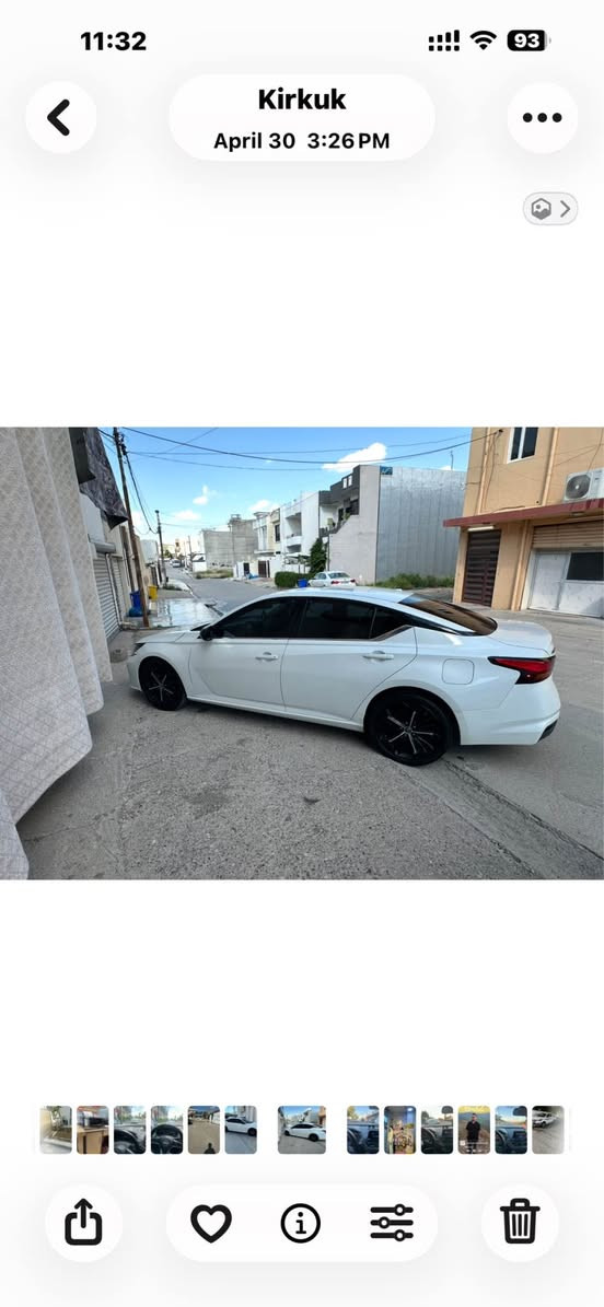 نيسان التيما موديل 2024مواصفات SR ماشي 66000كم رقم اربيل قطعه وحده مبدل جاملغ سكن رقم صانصي موجود بصوره مكان سيارا كركوك.
***********
*********** كركوك, العراق
