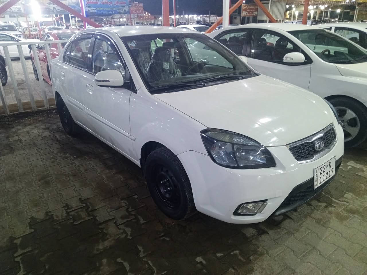 كيه ريو للبيع موديل 2011 محرك ألف 600 السعر 80وبيه مجال رقم جديد بسمي بيه مكانات صبغ ***********
