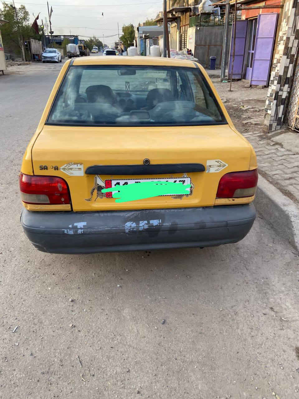 سايبه موديل 2013 مصفره غرامات وهيئة المكان مدينه الصدر السعر 30 ورقه وبيه مجال حك الجيه بس الشراي يخابر***********
