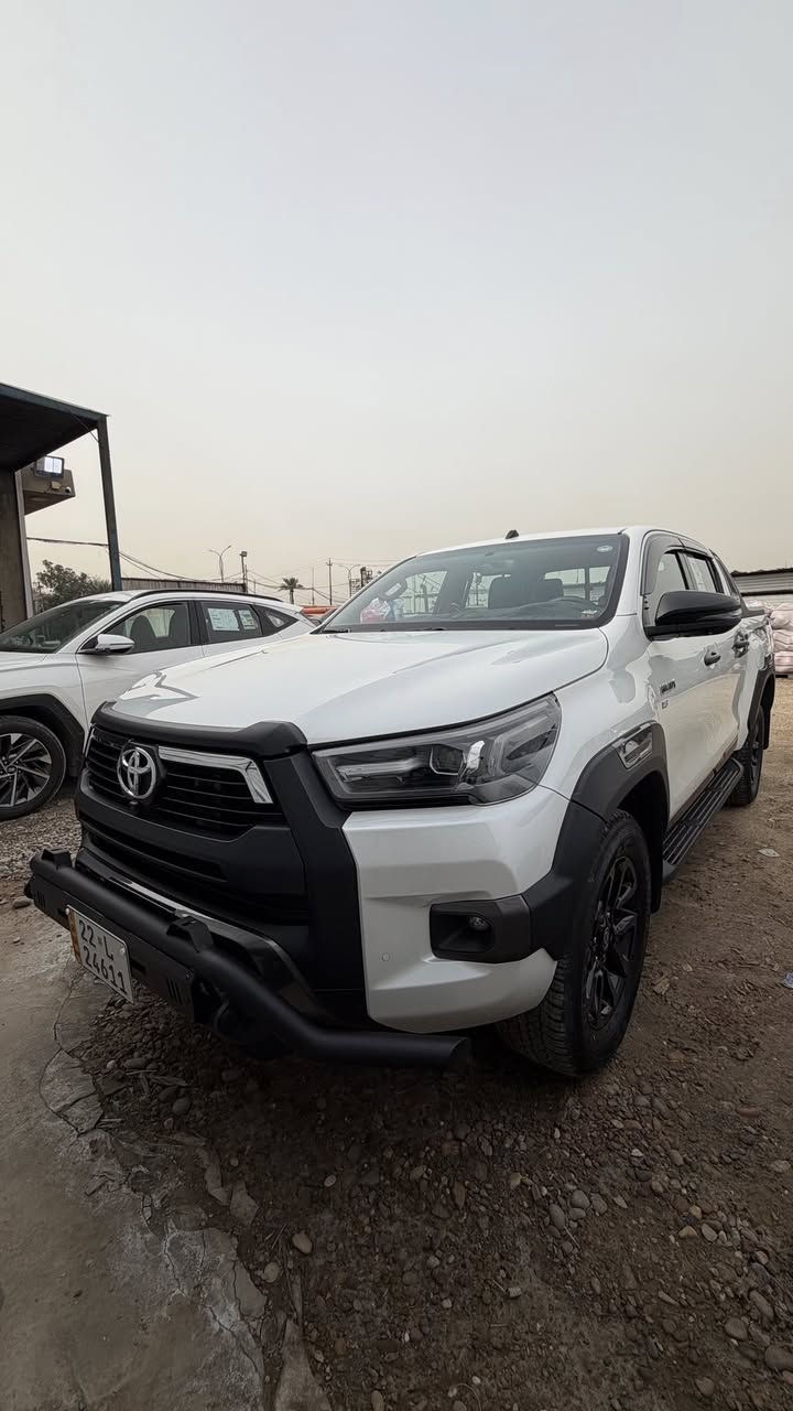 ادفنچر 2025
TOYOTA HILUX ADVENTURE 
رقم اربيل بأسمي
وكالة ومكفولة 
ماشية ٧ الاف وبحالة الزيرو بعدها 
عليها بعض الاضافات 
مكانها بغداد / شارع فلسطين 

***********
***********

السعر ٤٥٠ ورقة
