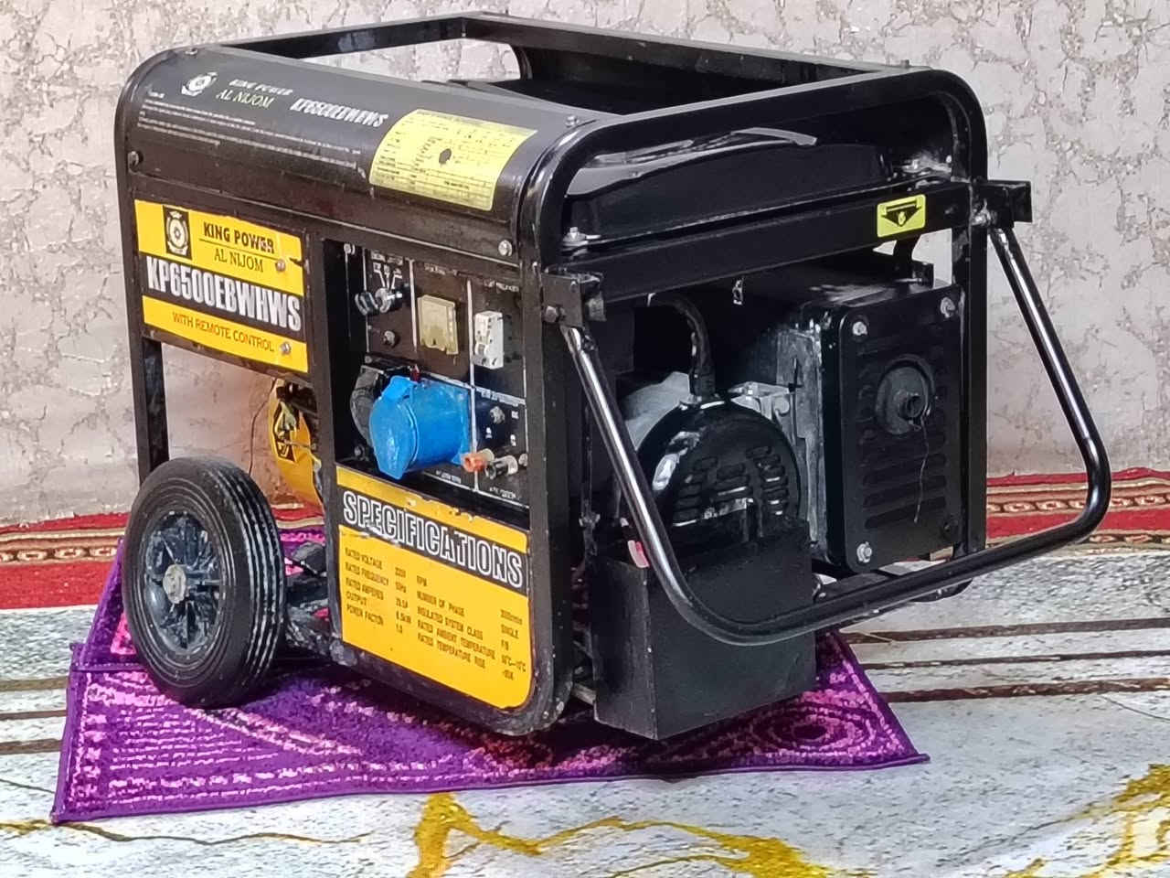 مولد استره بانزين ٦كيفي ٢٤ امبير ملف نحاس سلف وبكره نضيف كلش ما داخل تصليح ابد بعدهي عله وضع الشركه شغاله وعل فحص السعر ٣٦٠ الف هاتف ((***********)) ((***********)) الكورك بي واتساب يوجد خدمت توصيل العنوان بغدا د تاجي
