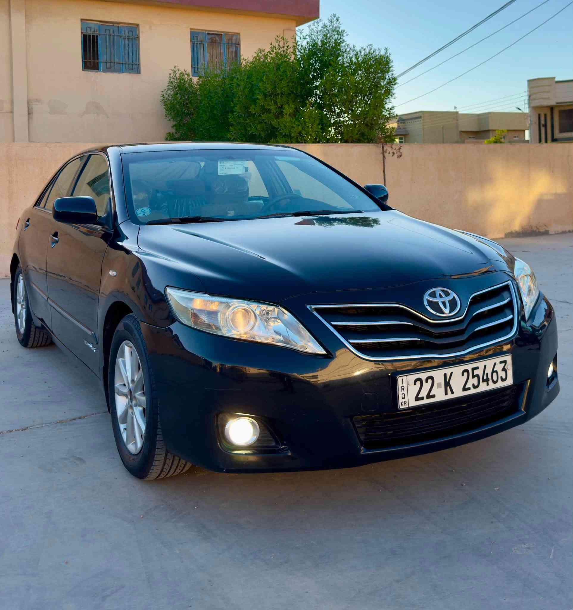 للبيع فقط بدون مراوس
كامري 2010 خليجي 
محرك 2400 المرغوب
مكفولة من الصبغ 
بيها بارد كلش صغير موضح بالصور
المواصفات glx فول معروفة
ماشيه 181 الف km
كير مكينه بلادي عليها ادامه كامله قبل شهر سويتها
تايرات اذاين كلها جديده
ارقام اربيل بأسمي تحويل مباشر 
هزة بعدها مامنتهيه
السعر 122$ وبيها مجال للشراي
مكانها الانبار _ فلوجة
للاستفسار : 
***********

