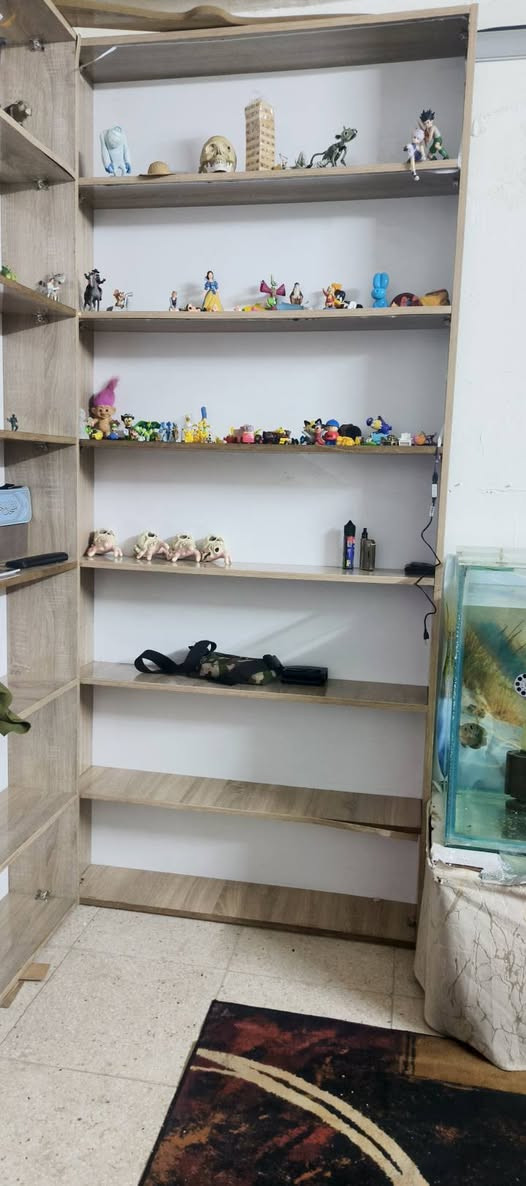 رفوف عرض خشب نضيفات جام وبوب ورفوف جام 
البياع بغداد
حط سعر واني اجيك خاص


**إذا كنت صاحب هذا الإعلان وتريد حذفه لأي سبب، رجاءا أرسل رسالة إلى الدعم الفني**