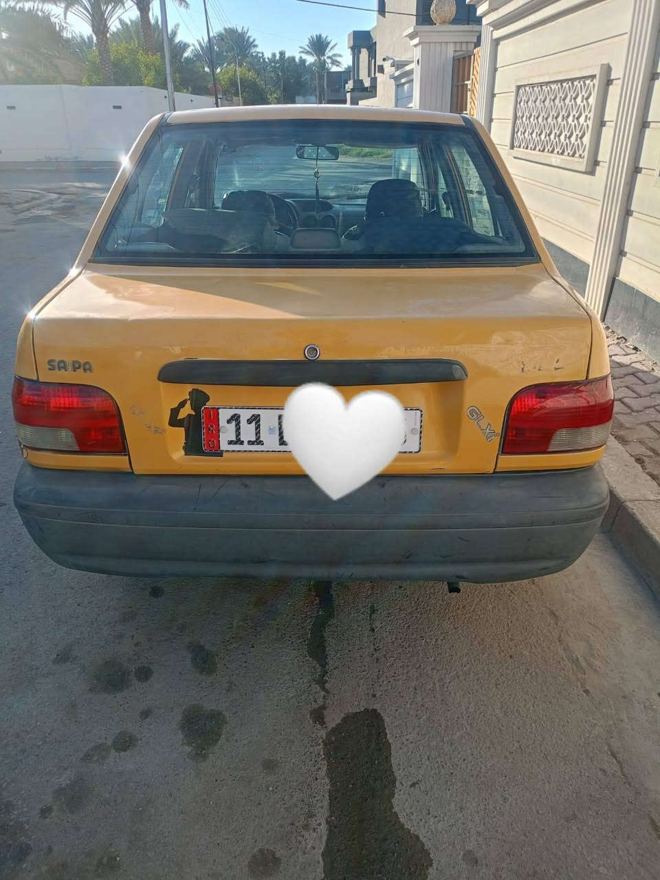 سلام عليكم سايبا للبيع موديل 12 رقم بغداد نكليزي مكينه بيها بخار قليل شوي وتكطع كير نضيف هيئه وغرامات مصفره سنويه2030 صدر حداديه اربع دبلات جدد كهرباياتها شغاله شواصي من جها البراكيت معمره سياره مال واحد يعيش بيها السعر 24وبيها مجال قليل حك الجيه مكاني بغداد المدائن رقم الهاتف ***********حسين اللامي
