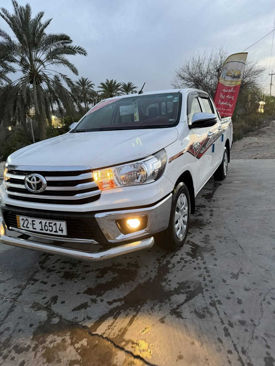 سلام عليكم تيوتا 23ماشيه 60سياره بعدهي على وضع الشركه كير عادي سعر والستفسار ع رقم ***********
