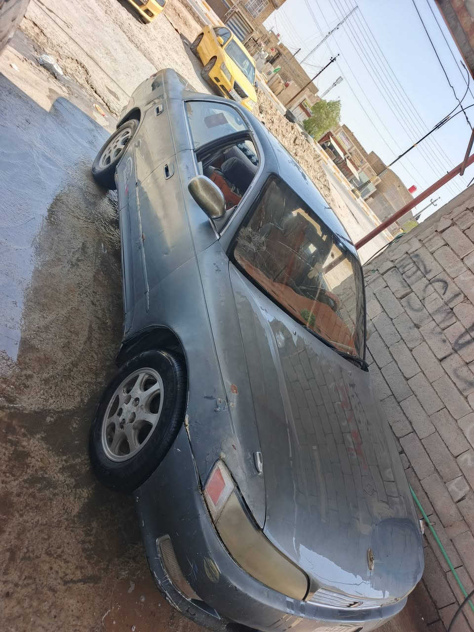 مارك موديل  93
مكينه وكير ونجي 
حداديه جديده تخم تاير نضيفه
مكفوله ضربه وكصه والنقل 
رقم انبار سنويه كارتوني 
ماندل راعيهه اكفلك سرقه وطلب عشاير سعر 23 وبيها مجال قليل 
مكاني ذي قار الغراف ***********
