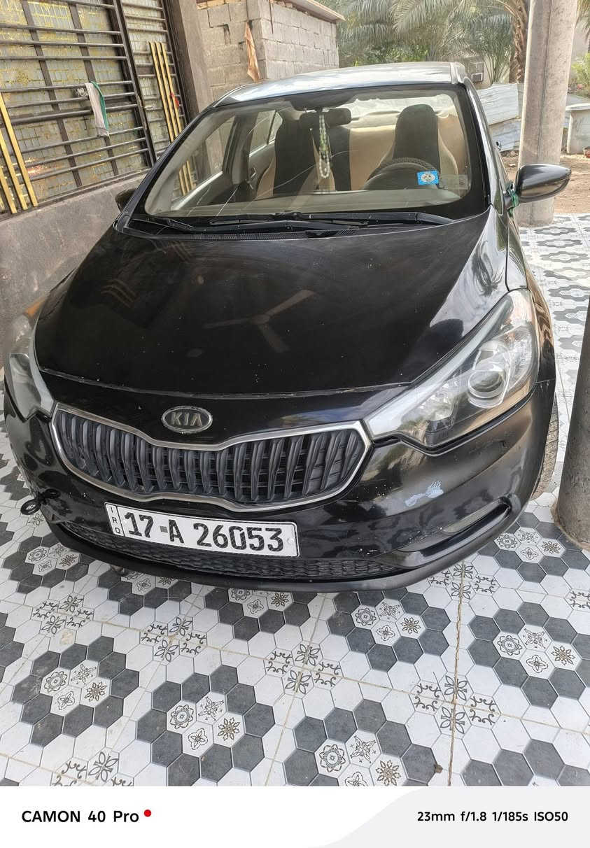 كيا سيراتو 2016 احزام 
سياره جاهزه ونضيفه عوزهه فقط غاز مال تبريد 
 مكان سياره كربلاء 
سعره 90

فقط اتصال على ***********
