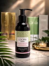 فوائد ماسك الشعر L'DORA Herbal  ✨ ترطيب عميق للشعر الجاف والمتقصف. ✨ ي...