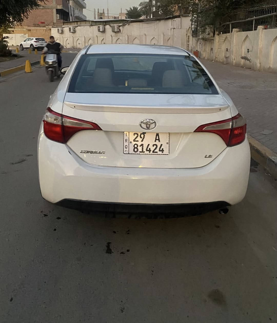 السلام عليكم
للبيع او مراوس اقل سعر 
كورلا 2016 أمريكي 
محرك 2000 كفاله كير كفاله 
 رقم واسط بسمي إنكليزي تتحول بكل المحافظات بيها رشات صبغ ابيع عام مكفوله من  اي حادث قوي 
مكان السياره بغداد الاعظمية 
السعر ١٠٥ 😚
***********
***********
