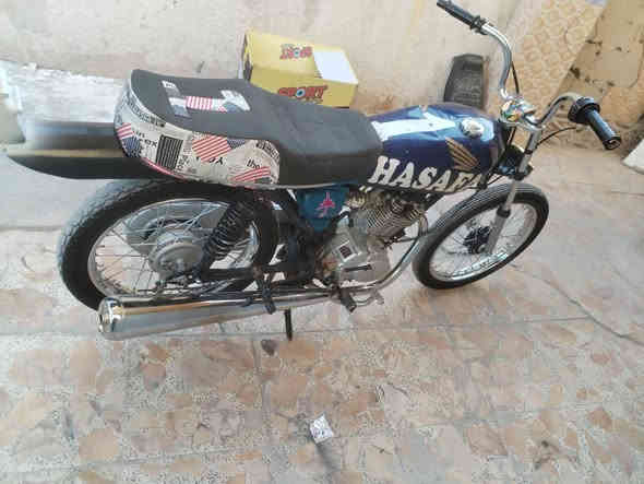 سلام عليكم دراجه إيراني حربيه مديد 2023اوراق سعر550وبيهك مجال مكينه ما مفتوحه مكاني بغداد الحسينية رقمي ***********
