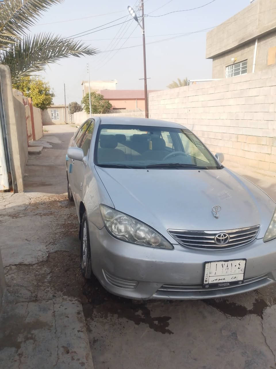 السلام عليكم
بيع مستعجل 

كامري موديل 2003محرك 6لا تنقيص ولا تبخير 

رقم بغداد سنويه ل28سياره بيهه صبغ اقل الحزام 

ابيع حزام تخم تاير جواهه سعرها بلاش بلاش 85وبيهه مجال مكانهه صلاح الدين قضاء الضلوعيه ***********
