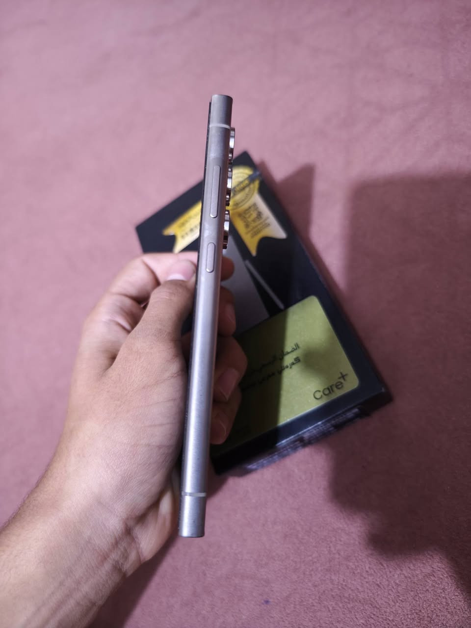 السلام عليكم سامسونك S24Ultra ذاكره 256 ضمان كارت شاشه وعين الفهد جهاز نضيف مثل مموضح بلصور السعر 950 المكان بغداد حي العامل اي ستفسار خاص


**إذا كنت صاحب هذا الإعلان وتريد حذفه لأي سبب، رجاءا أرسل رسالة إلى الدعم الفني**