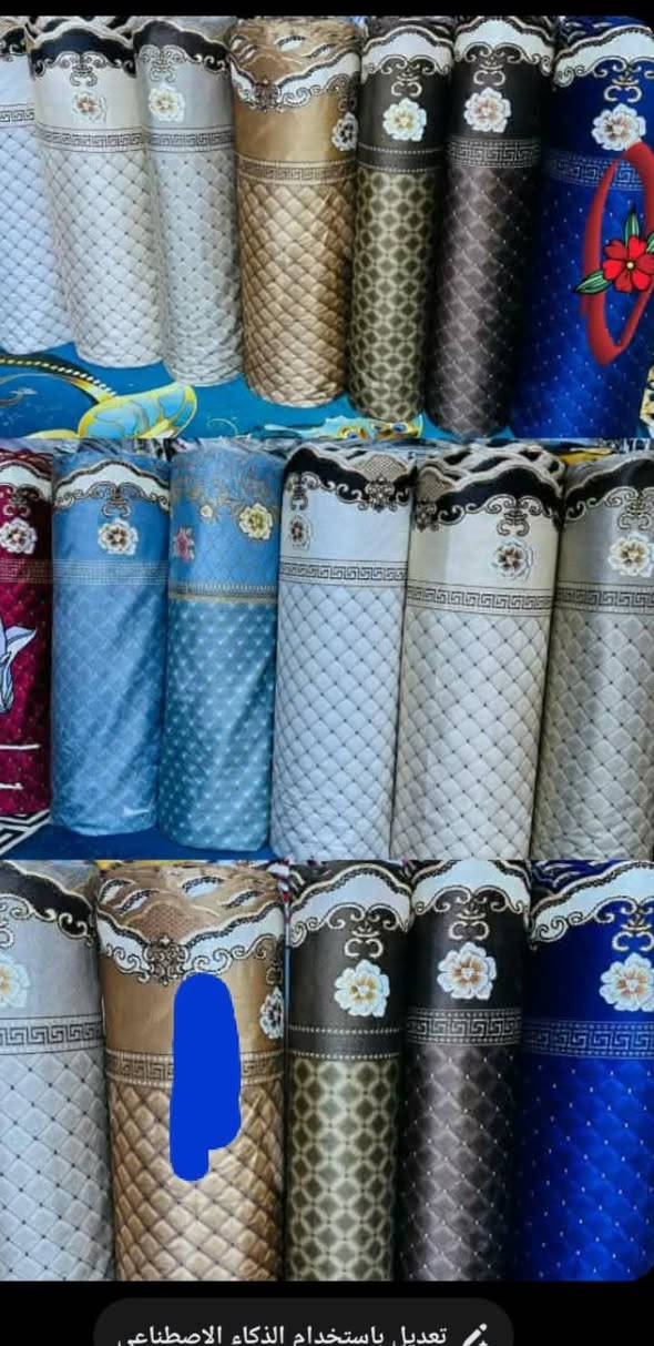 هم جمال وهم ترتيب وهم رخص 😍
مفرش تخم 10 مقعد بـ15
فرشات 5 بـ25 صور خاااص بغداد, العراق


**إذا كنت صاحب هذا الإعلان وتريد حذفه لأي سبب، رجاءا أرسل رسالة إلى الدعم الفني**