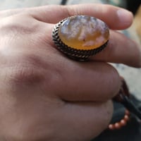 خاتم • عقيق يماني • شرف الشمس