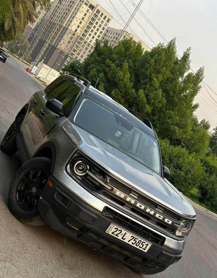 فورد برونكو 2021 sport
محرك 1.5 تيربو
بنزين
بيها قطعتين صبغ 
مواصفات
3 سلندر
المواصفات أمريكية
اوتوماتيك
اربيل, خصوصي
سلفر
   5 راكب  
الكاميرا الخلفية
نوافذ كهربائية
حساس المطر
شاشة
مراقبة النقطة العمياء
التحكم التلقائي في درجة الحرارة
نظام فرملة الطوارئ
مانع الانزلاق
تدفئة مقود القيادة
أبل كاربلاي
شاحن لاسلكي
ذاكرة المقعد
وضع القيادة
تحذير مغادرة المسار
تحذير من الاصطدام الأمامي
مثبت السرعة التكيفي
الضؤ العالي التلقائي
تحكم التكييف التلقائي
وبعد بيها هواي مواصفات 

السعر 127 وبيها مجال 🔥

  ***********
