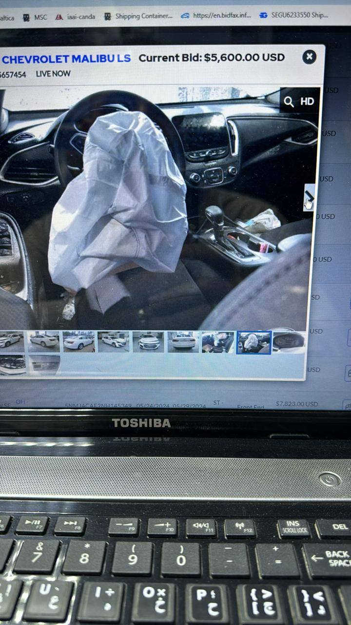 السلام عليكم مكلف بل نشر
ماليبو مديل ٢٢ معوقين باقيلهة اشهر وصير حره سياره بغداد سعر ١١٥ بيهة مجال
سياره جديده بمعنى الكلام صور الحادث مرفقه بل نشر مكان السياره بغداد الجديده رقم ***********
