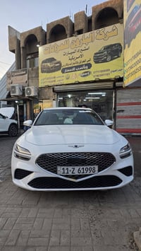 جنسس جي ٧٠ كلين تايتل  فول مواصفات عدا الفتحه  سياره اجت من امريكا بصم...