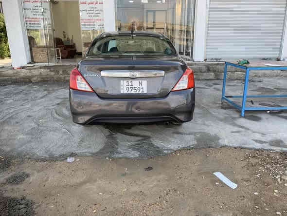 نيسان هندي موديل 2016مكفوله السياره من الصبغ
السياره جاهزه كير محرك كلهن حلوات مابيها نقص 
فقط شخوط ورصعات السياره باسمي مكانها بغداد الغزاليه 
سعرها 93 وبيها مجال للشراي ***********
