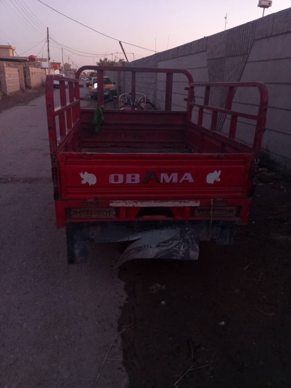 سلام عليكم شباب
ستوته للبيع موديل 2017 نوعها أوباما اوراق اصوليه تحويل مباشر 
السعر 900 وبيها مجال 
المكان قضاء المدائن منطقه المعله 
للاستفسار /***********
