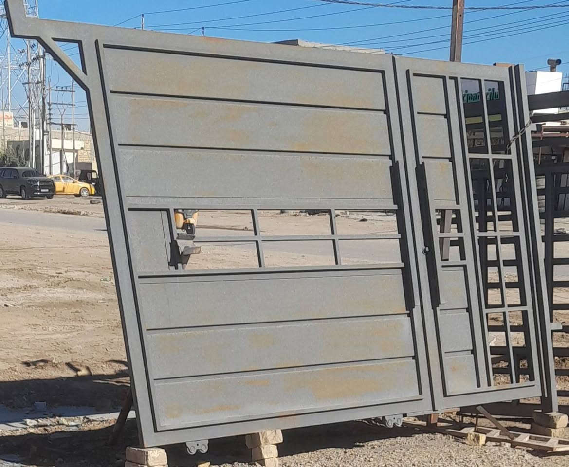 سلام عليك 
بيبان رئيسي البيع  حديد كله ثقيل وشغل درجه اولى كلمن وسعر شراي تعال خاص واذا تريد شتغلك حسب اطلب


**إذا كنت صاحب هذا الإعلان وتريد حذفه لأي سبب، رجاءا أرسل رسالة إلى الدعم الفني**