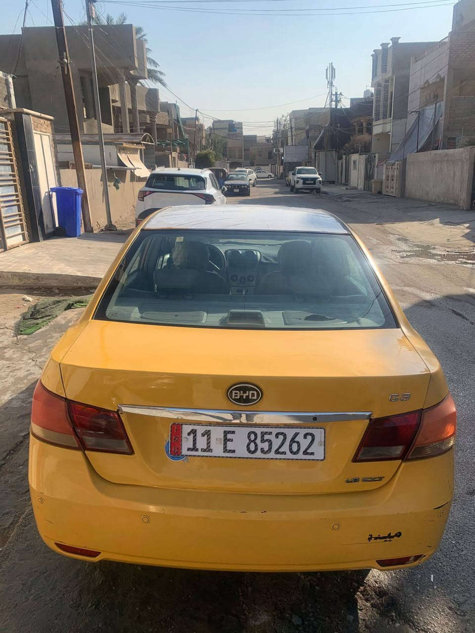 السلام عليكم بي وايدي 2013مصفره هي وغرامات رقم السياره بغداد ثاني ويوم احولك مكينه خير من الله ضربه سعر سياره(42)   بغداد الجديده النعيريه ***********
