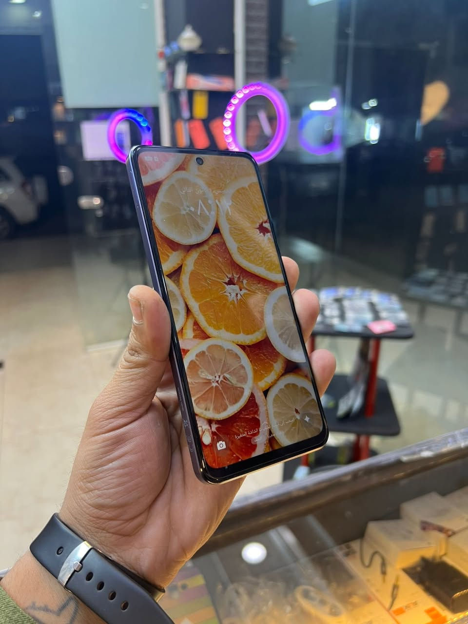 ريلمي C75X😍
ذاكره 256 ✔️ 
رام16 ✔️ 
بطاريه 5310
معالج Helio G81 
الشاشه 6،67
فول مواصفات 
كاميراته فول 
نظافه 100/100
كبس على وضعيه شركه 
وياه كرتونه وكآمل ملحقاته 
السعر 140😍
***********واتساب
