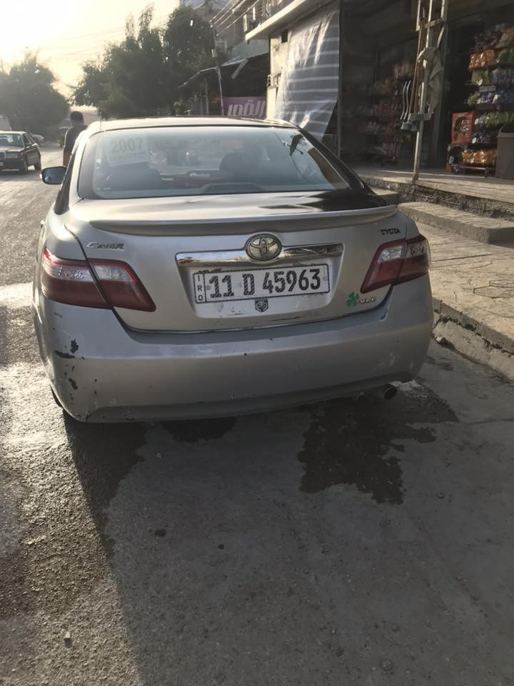 سياره تيوتا كامري موديل 2007
سياره كفاله كير مكينه صدر كفاله 
سياره موجود سونره بل نشر 
مواصفات 
فتحه 
تحكمات ستيرن
اشاير بالمري 
صاج ملكي تبريد ثلج تدفئة 
ويل كب تايرات صدر خلفي امامي 
شرط السياره ناعمه 
سياره جاهزه وحلوه 
السعر سياره (95) بيه مجال 
العنوان سياره بغداد 
رقم صاحب سياره 
(***********)
✈️🚦
