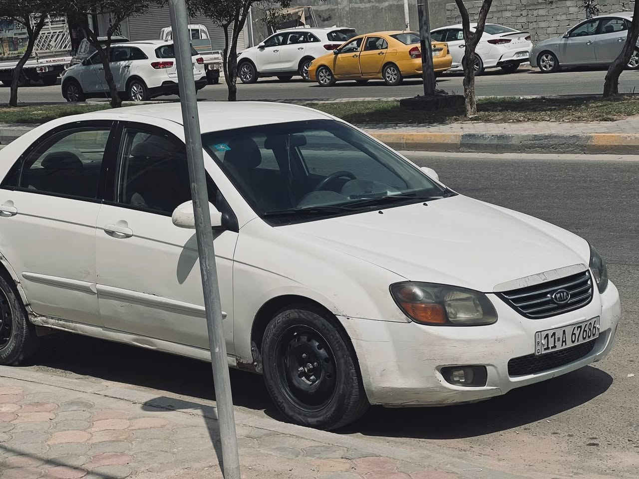 السلام عليكم كيا سبكترا موديل ٢٠٠٩ رقم بغداد الدولي تخم تاير حداديه صدر كله جديد قبل شهر مكينه نظيفه لاتنقيص ولاتبخير شرط الفحص تبريد جريش فول ترايك للبصره السعر ٨٣ وبيهه مجال للطيبين للاتصال *********** بدون مراوس فقط بيع العنوان كربلاء
