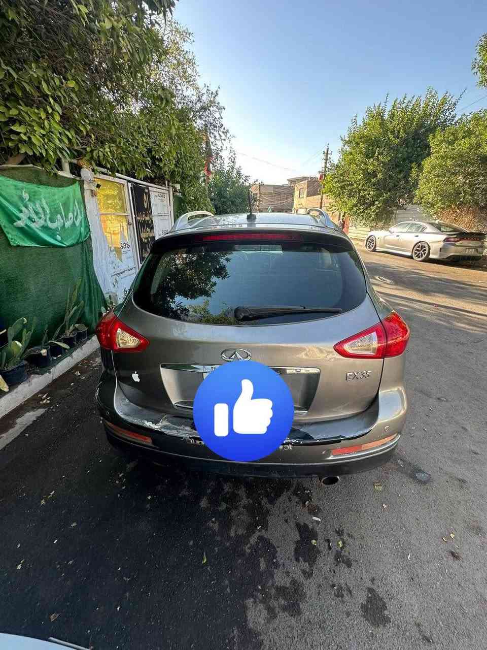 من رخصة الادمن
سيارة انفنتي EX35
محرك وكير كفالة 
صدر تعبان
مابيها ضربة 
بيعا صبغ حزام اثر جرد 
بصمة فتحة سقف 
سبارة جاهزة
رقم اسلمانية 
شرط تحويل مراوس ترهم
$65بيها مجال
***********
