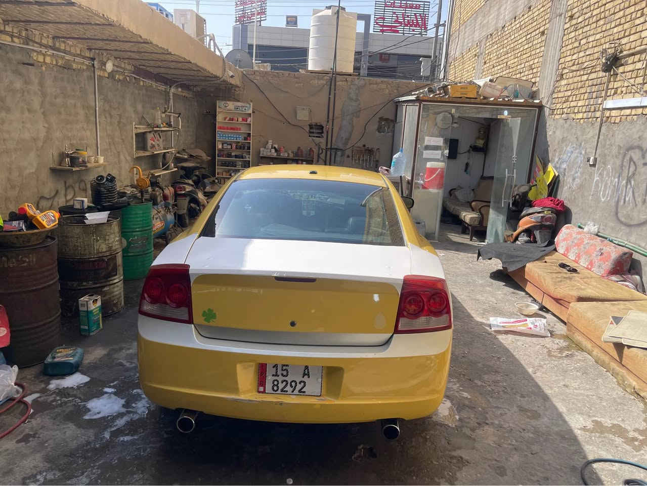 السلام عليكم جارجر 2010 مراوس او بيع محرك 3500 جاهزة محرك كير تخم تاير حدادية ويل 18 السيارة ب اسمي ورقم انكليزي  انبار مداور ثاني يوم مصفرة هيئة وغرامات مكاني ناصرية الشطرة
سعر105 وبيهة مجال *********** واذا مراوس افضل ناصرية, ذي قار
