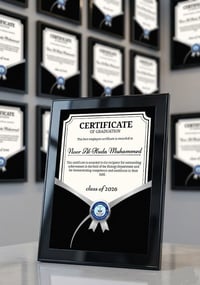 بورد زجاجي • جامعة كركوك • مكتبة مسلم