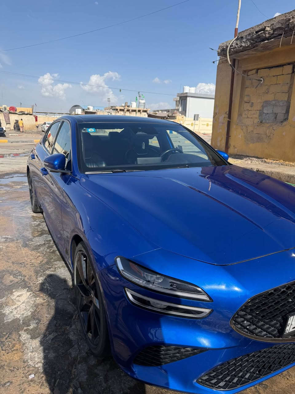 هونداي جنسيز موديل 2023 g70
ماشية 29 الف
فول مواصفات 
مكينة 2000 تيربو 5 وضعيات للقيادة فور ويل
رقم بغداد السيارة بأسمي تحويل مباشر 
السيارة وراد امريكي ضررها الحادث بالصندوك بدون ايرباك 
السعر 188 قابل للتفاوض
للاستفسار *********** البصرة, العراق
