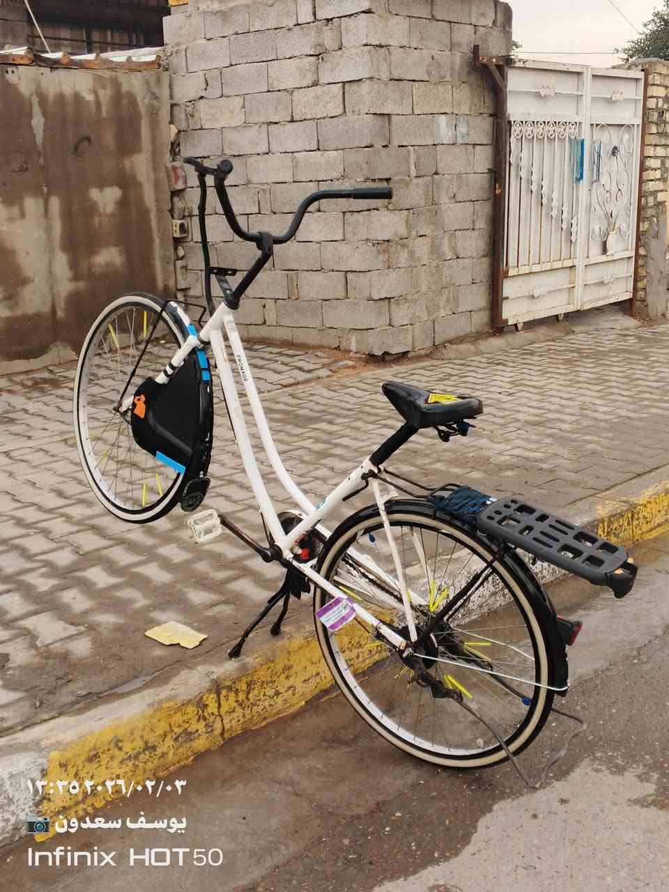 السلام عليك
عدي هذن البايسكلات نوعيه بناتي بطه 
واحد ابيض و  واحد اسود
البيض بلادي كامل مكمل 
ولاسود مصبوغ ومعمر هم كامل جاملقات بي 
البايسكلات نضيفه ابيعهن ثنينهن كلهن شلع
مستعجل على البيع 
ثنينهن ب 120 قفل 

باقي الاستفسار بل خاص وبل خدمه 
العنون بغداد المعامل سوق حي نصر


**إذا كنت صاحب هذا الإعلان وتريد حذفه لأي سبب، رجاءا أرسل رسالة إلى الدعم الفني**