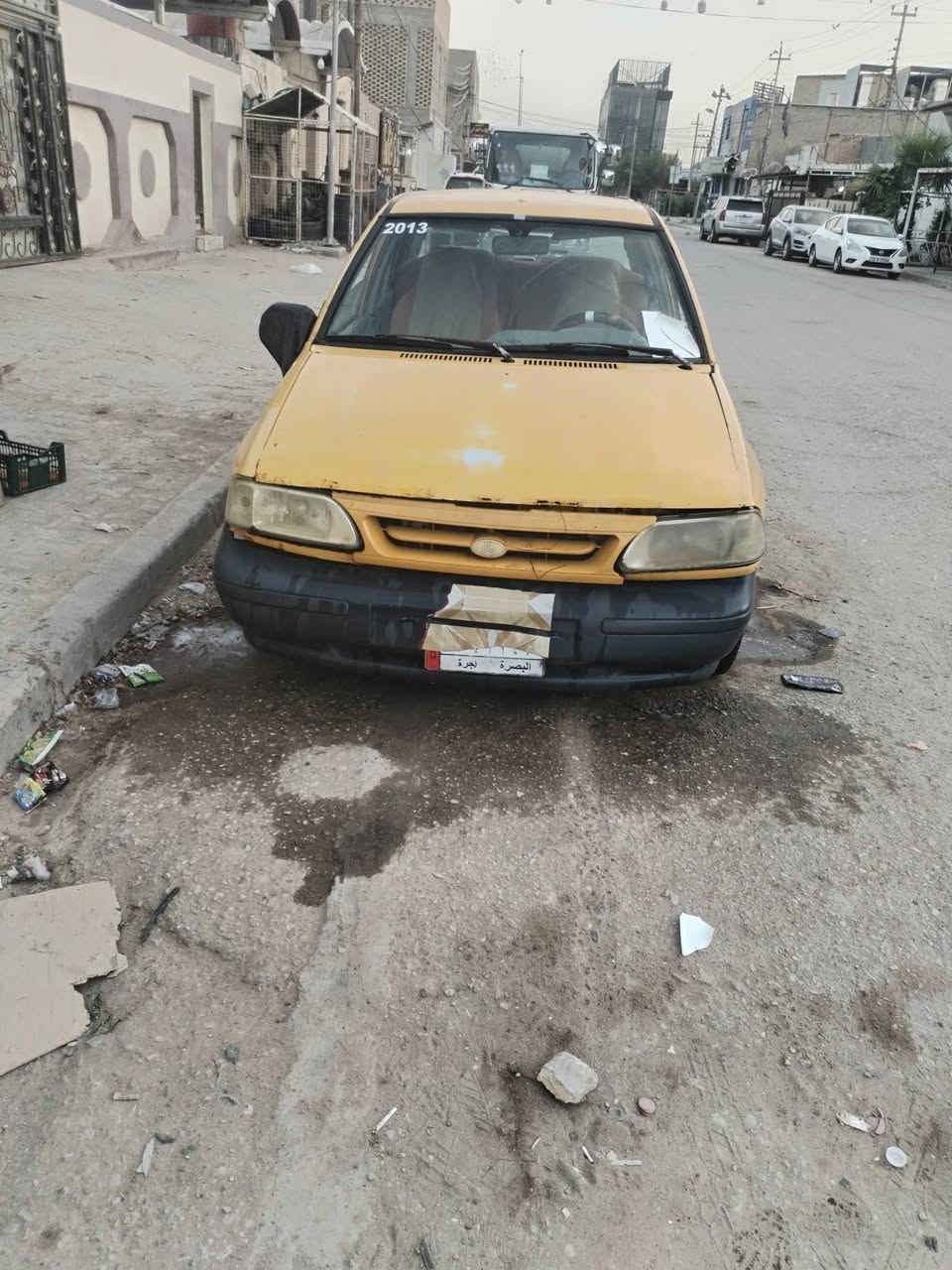 سلام عليكم من رخصت مدير الكروب ٢٠١٣ للبيع سياره جاهزه قيمكفول محرك نضيف ناعم شواصي تعمير جناي شرط تخم تاير حداديه شرط غرفه جديده سياره جاهزه بيه خياس بجنطه شويه رغم بصره ألماني شرعي ما أصله سنويه عضم عاج الاصليه مكاني نجف سعر ٧وراق ونص اللتصال ***********

