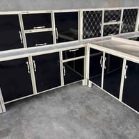 كاونتر MDF • متر ونص • سنك مرمر