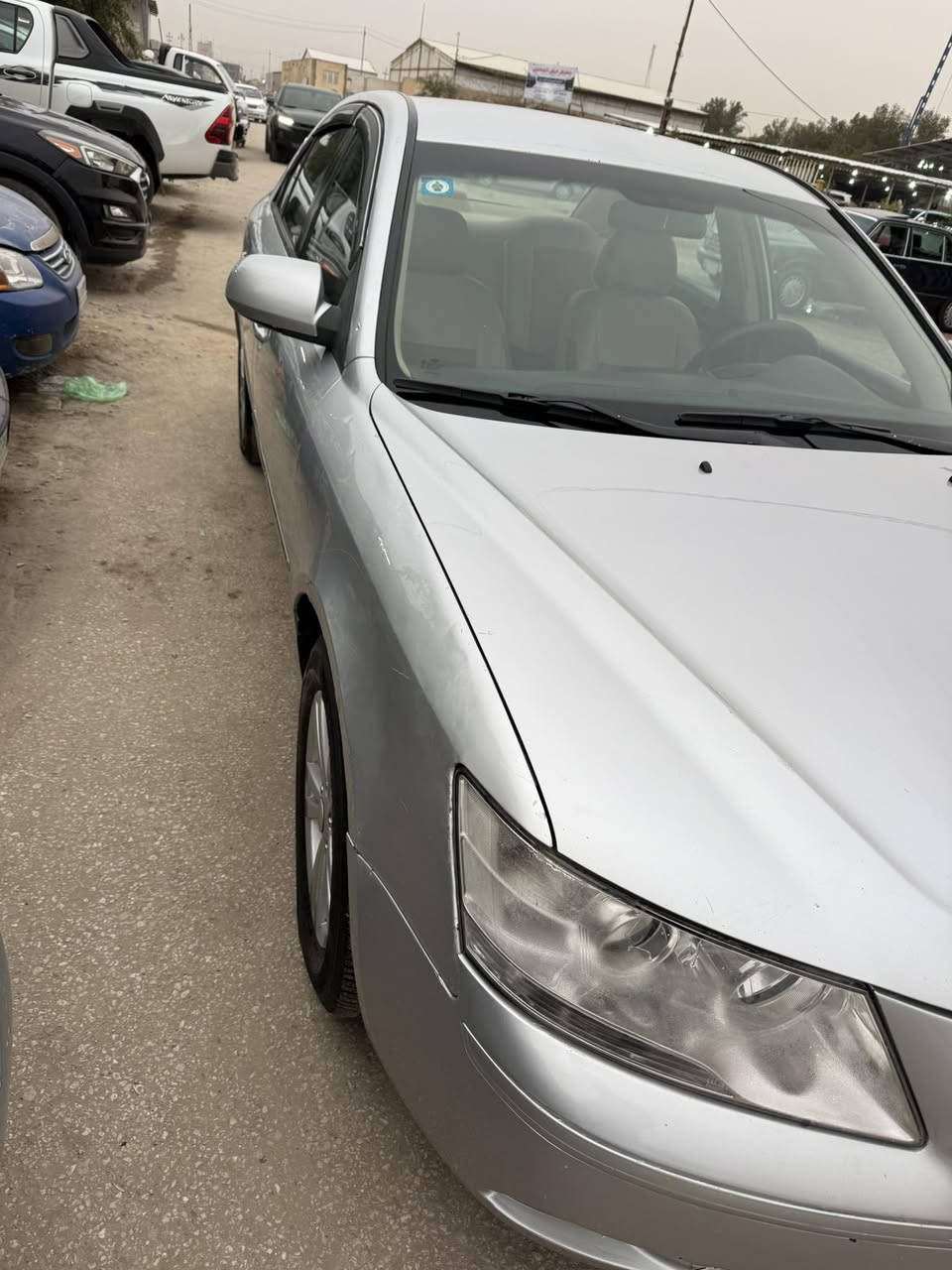 سلام عليكم سوناتا 2009 خليجي 2400جاملغ امامي صبغ فقط مكان كربلاء للاستفسار ***********
