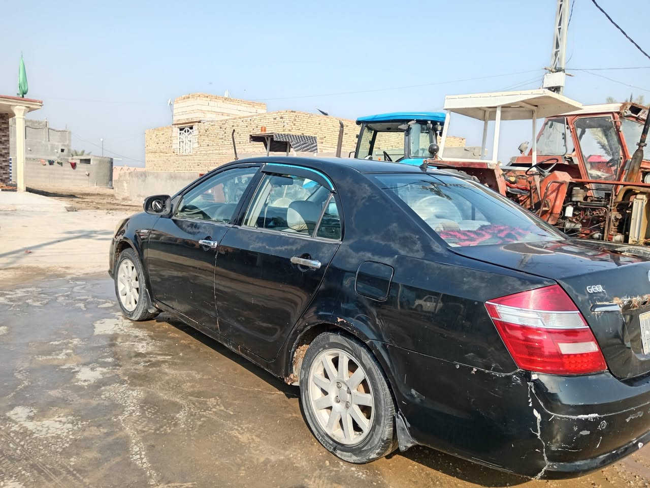 سلام عليكم لبيع جيلي مديل ١٢محرك مشروط كير مشروط اكسن مشروط حدادي جاهز مجهز تخم تاير كهربائيات كله شغاله العنوان الديوانية مهناويه الاستفسار ***********
