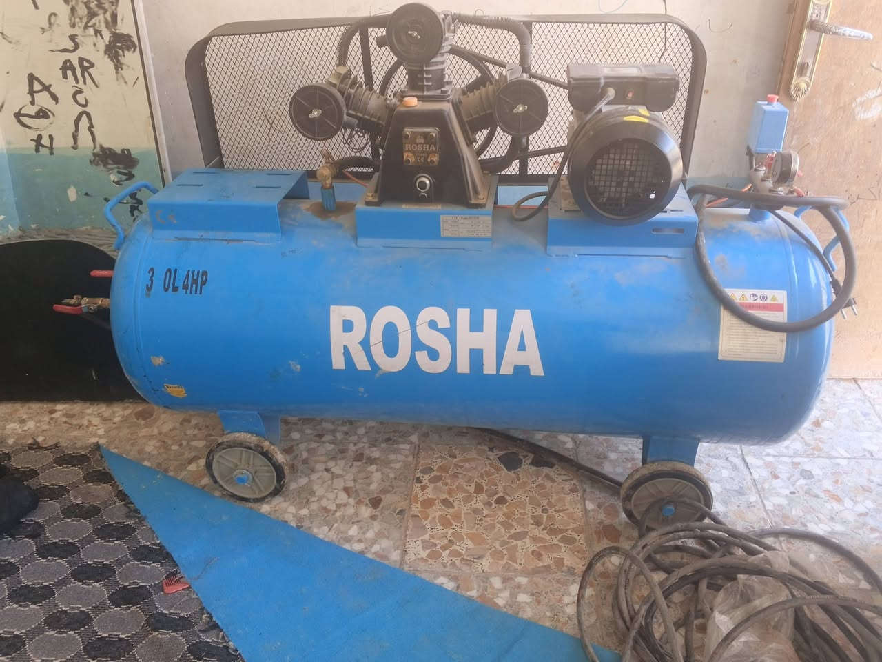 السلام عليكم كمبريسر هواء جديد بالكارتون مستخدم شهر سعر اخو البلاش لا اتعبك ولا تعبني 500 قفل العنوان النجف الاشرف تجربة شرط التشغيل *********** هذا رقمي الي يحب يتواصل خاص او واتساب
