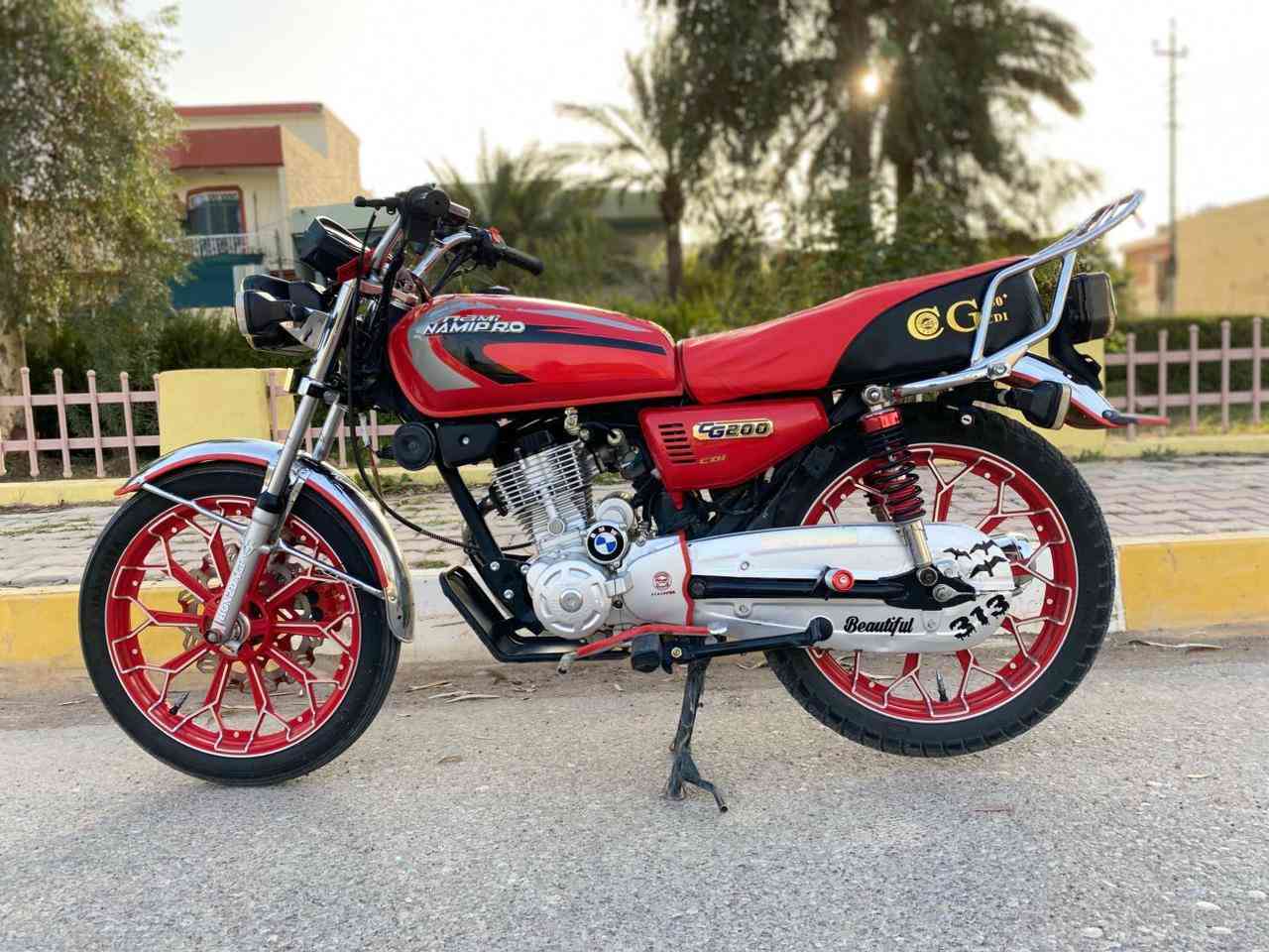 سلام عليكم دراجه للبيع موديل2024 نضيفه احله من الصور مكينه 200 مكفولة سعر 700 وبي مجال مكان ديالى سعديه 
***********
