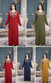 دشداشه نسائي • كشمير تركي • مقاسات L XL XXL