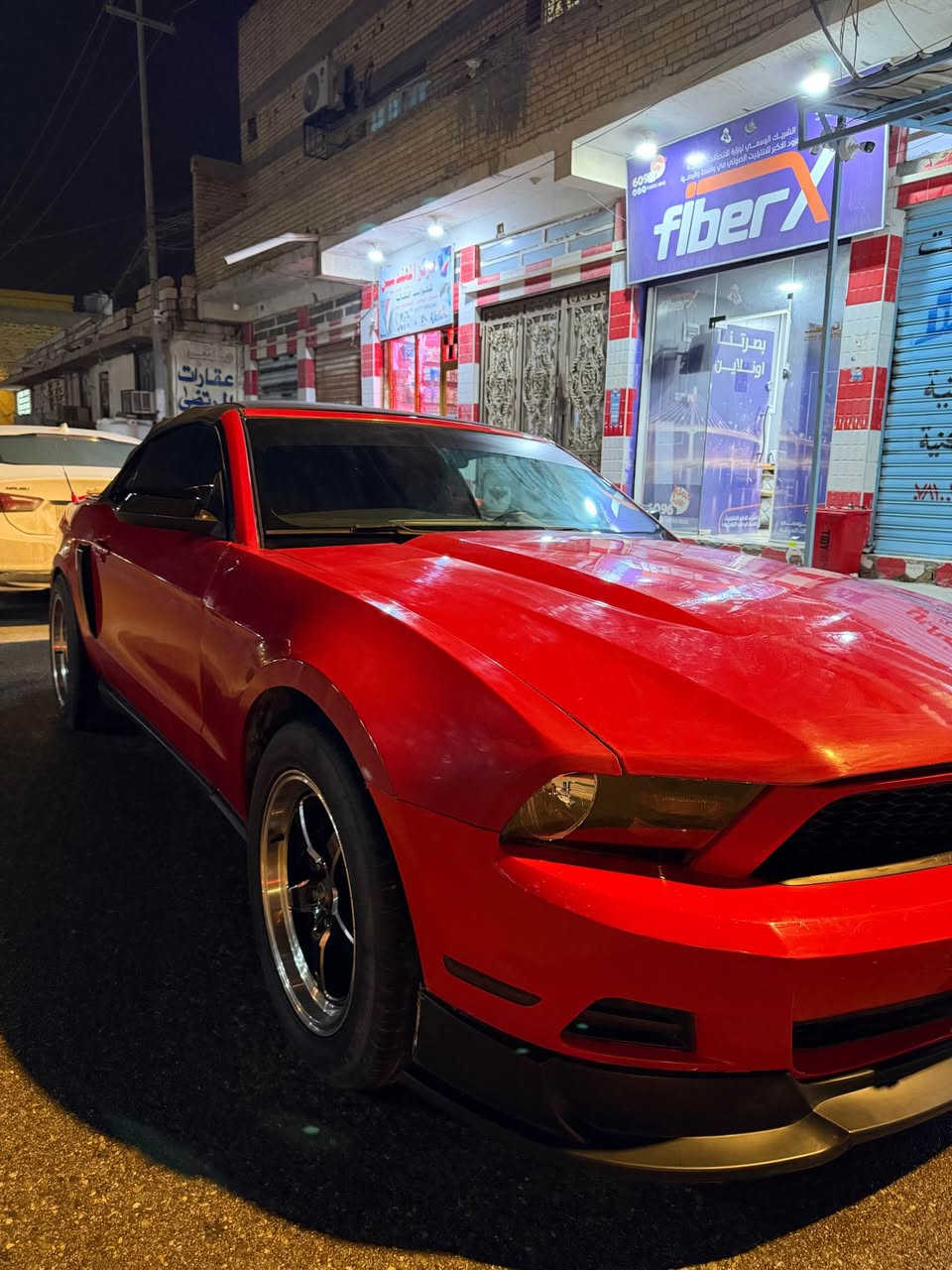 للبيع او المراوس موستنك كشف 2010 (6v) بريميوم مكينه 4000 رقم اربيل
صبغ عام 
دشبول 7الوان 
شاشه أندرويد كامرة خلفية
لايت زنون
اكسل جديد
كشف توني بدله 
ويل ويلد 
مكينه كير كفالة 
السياره جاهزه من كلشي 
السعر 80 وبيها مجال
مكاني بصرة
للتواصل 
*********** البصرة, العراق
