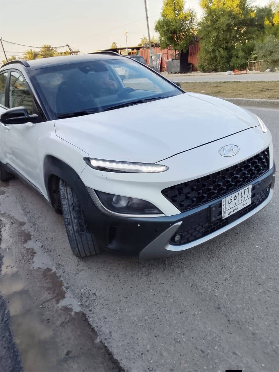 سلام عليكم سياره كونا للبيع موديل 2022 محرك
1600 حادثه جاملغ الأيمن 
صبغ بدون دواخل بغداد السعر 145 وبيها مجال رقم الهاتف. ***********
