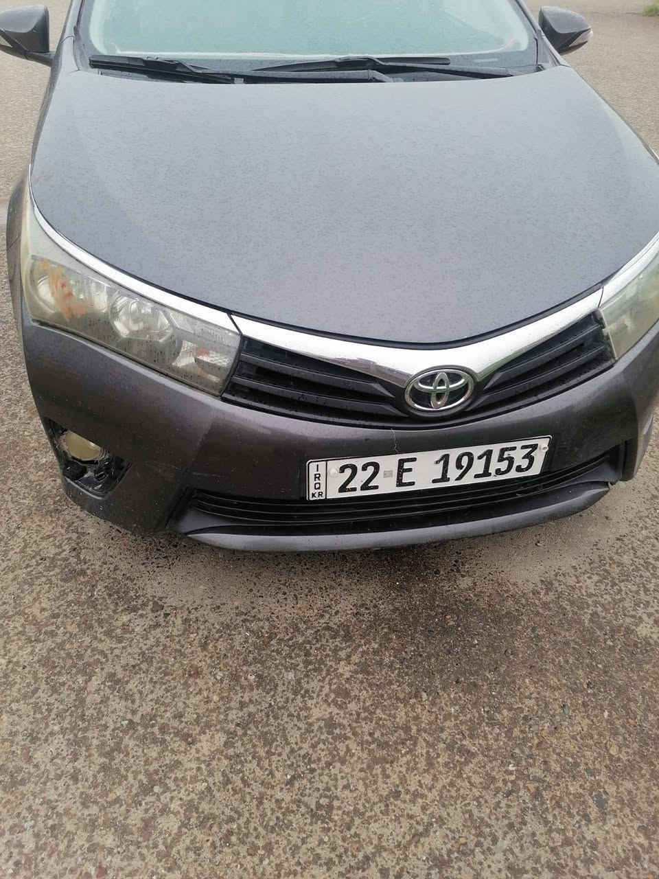 السلام عليكم...كورلا 2014 خليجي
گير شرط
محرك شرط
صدر شرط
غرفه شرط
بيها باب خلفي مبدل فقط 
تحويل مباشر ثاني يوم مكان السيارة البوعجيل
السعر 135 بيها مجال للتواصل
***********
***********
