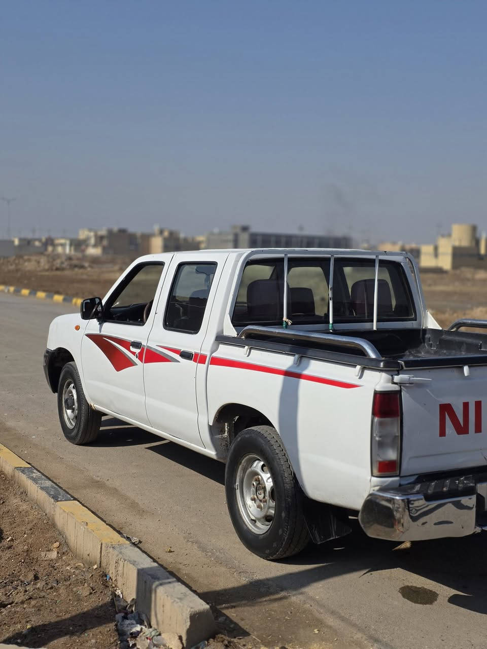 سلام عليكم نيسان شبوط موديل 2013  رقم ميسان سنويه جديده تحويل مباشر
كفاله عامه تخم تاير حداده جديده 
السياره ع وضع الشركه خطه الشركه 
العنوان ميسان حي الجامعه
السعر 124 وببها مجال 
***********
