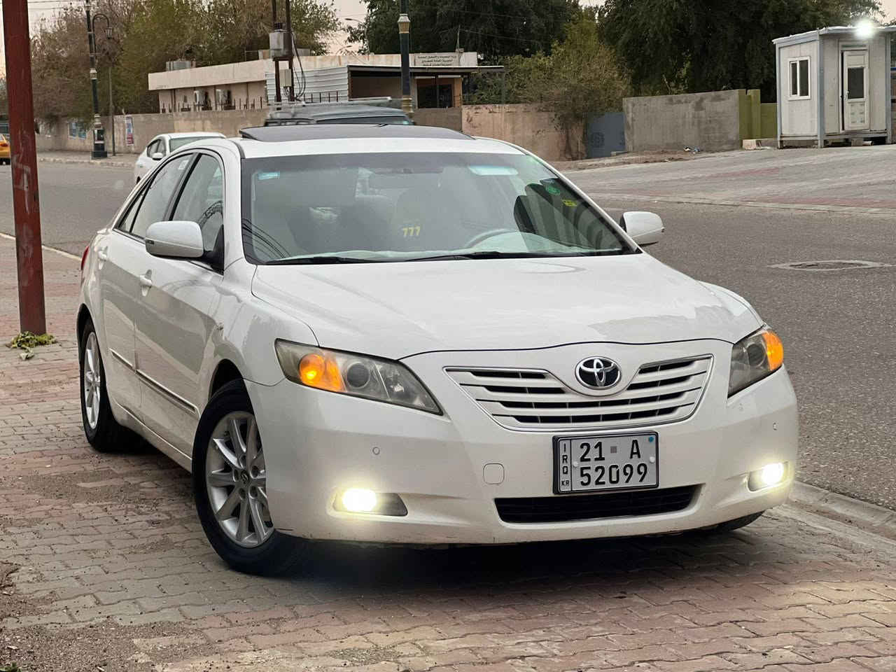 كامري 2009GLXخليجي
سعر١٢٤مجال بسيط
مواصفات فول فول ١/١ فتحه سلايت و بةردة خلفي حساسات بيلادي نشره داخل تبريد قطعتين لايتان مضومه كامل زينون ٤تايرات ويل مال شركة وكاله مشدود بيها سياره على وضع شركة الف دينار مصرف مابي كير محرك بشرط 
حداديه درجة ١٠٠/١٠٠
بيها شبر كارت بلصندوق مكان رقم باقي كفاله عامه من شخط و بارد مابي
سنويه رقم جديد هزاو براد جديد رقم دولي باسمي شرط تحويل و وكاله
مكان سياره كركوك 
سعر 124بي مجال بسيط
*********** كركوك, العراق
