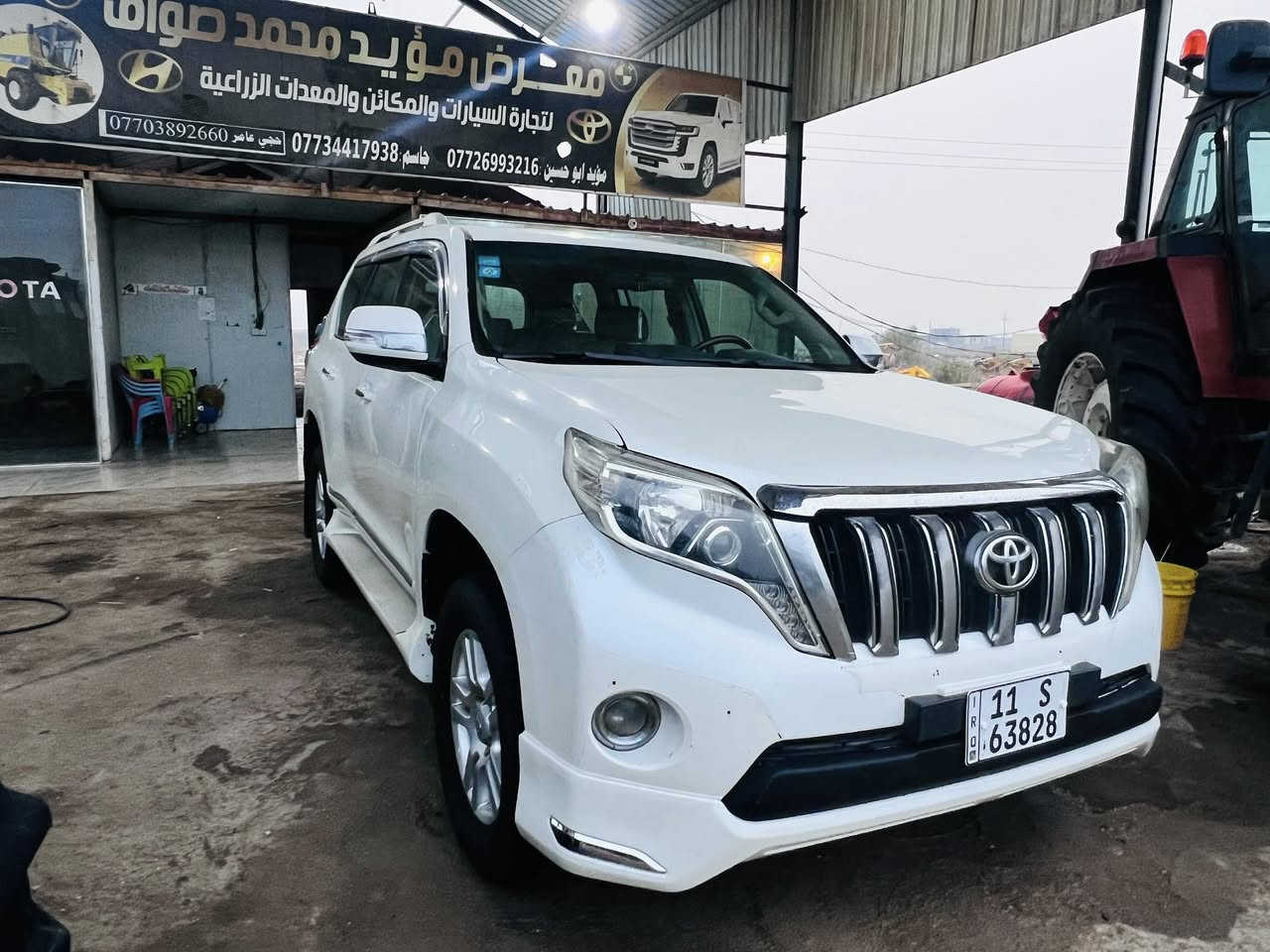 برادو 2010 رقم بغداد بسمي
سياره جاهزه محرك كير تخم تاير محرك 6سلندر

فول مواصفات بيه رشات بسيطه السعر 216 وبيه مجال قليل

المكان واسط الزبيديه***********
