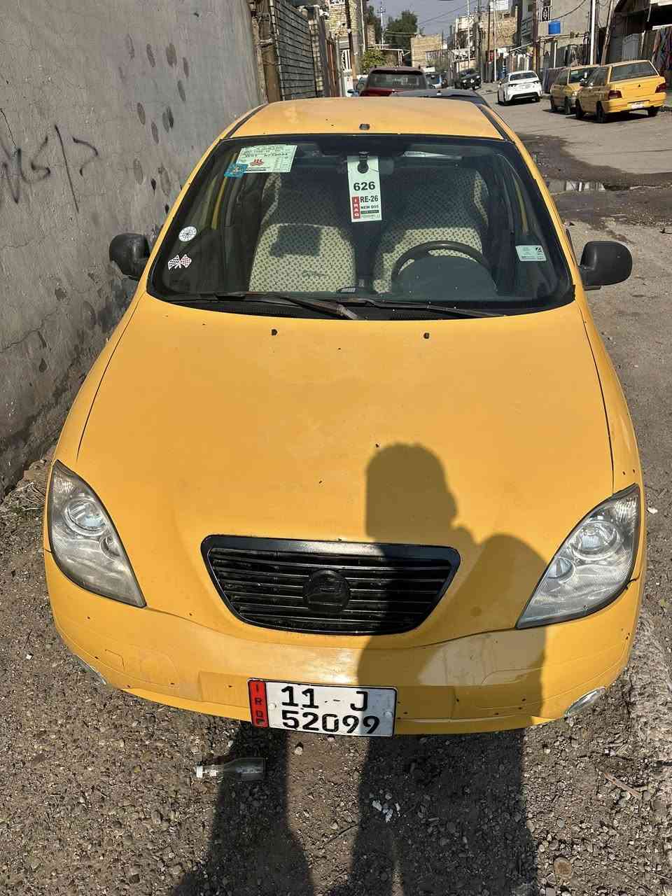 السلام عليكم
طيبه 2016 مدوشمه جديد 

بيها باب صبغ 

وبيها تخم تايرات جدد 

صدر جديد 

مكينه تبخر 

السعر 32 ورقه 

العنوان بغداد الجديده النعيريه 

رقم الهاتف ***********
