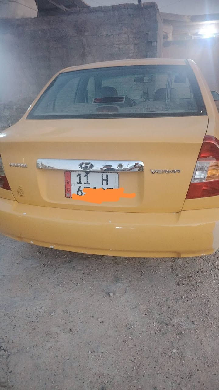 فيرنا موديل 2014 كير عادي 
أقساط مقدمه ٣٥ وكل شهر 3 أوراق
سياره جاهزه بيها طخه بالجاملق الخلفي ومعمره
تبريد ثلج سياره كبل للشغل تخبل
العنوان مدينة الصدر ***********
