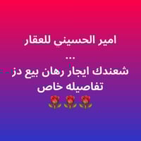 نجف شارع الزركة • طابو زراعي • ١٠٠م