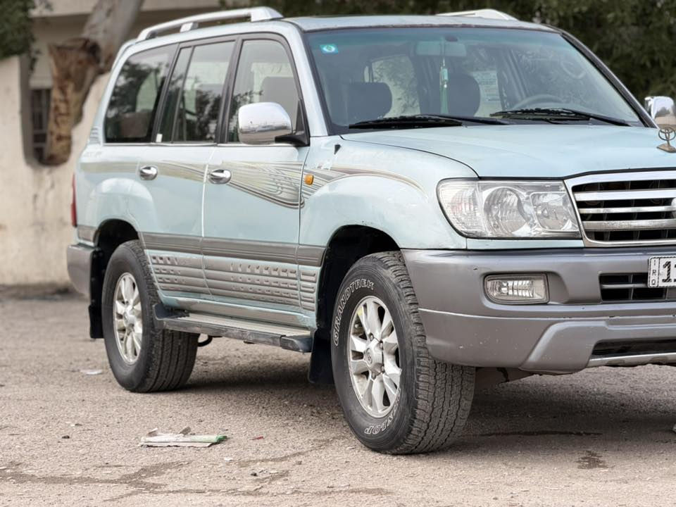 سلام عليكم بيع مستعجل
السعر : 117$ وبيه مجال؟

لاندكروز 2001

تصال : ***********

بيه صبغ 3 قطع 

داخل صاج كامل
شاشة
أريل كهرباء
ثلاجة
منصومه زنون 
سبعة راكب
3 قطع تبريد
جام كهرباء
كير أوتماتيك

كير ومحرك وصدر وتبريد مكفولة
تخم تاير جيد جداً
تراي كلش ناعم
محرك 6 سلندر كفالة — لا صوت ولا بخار 

رقم دولي الجديد 
باسمي — هزه وفحص جديد

العنوان: بغداد
